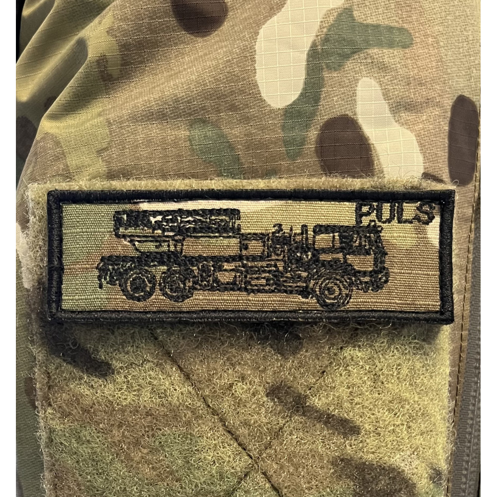 LANCER - Ærmemærke PULS  med Velcro, MultiCam