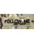 FOLLOW ME Patch (14x4,5cm), MultiCam på velcro