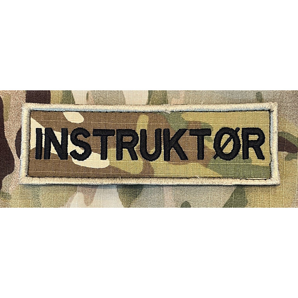 INSTRUKTØR Patch (14x4,5cm), MultiCam på velcro