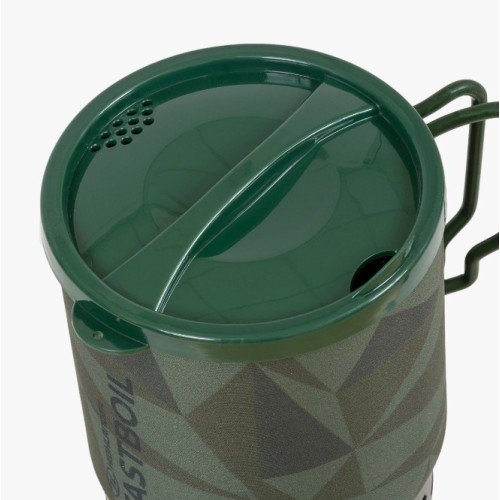 Highlander - Blade Fast Boil 3 Camping Gas Stove, 1.1L, Olive