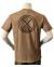 LANCER - T-shirt, Khaki med INFHVK Holstebro tryk på bryst