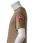 LANCER - T-shirt, Khaki with INFHVK Holstebro print on chest