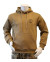 Lancer - Hoodie, Coyote with INFHVK Holstebro printed on the back