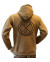Lancer - Hoodie, Coyote with INFHVK Holstebro printed on the back
