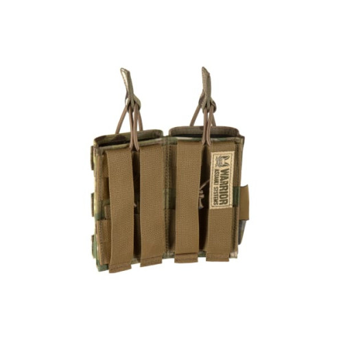 Warrior Assault System - Double Open Pouch, 5.56 mm, MultiCam