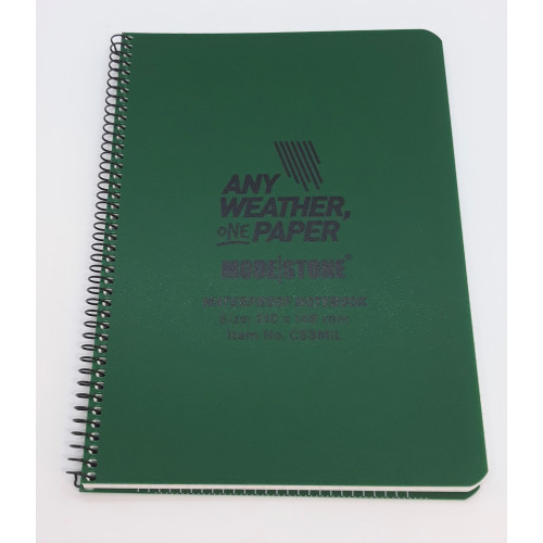 LANCER - Field Cover A5  med MODESTONE Waterproof Notebook A5, MultiCam