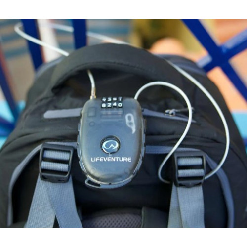 Lifeventure - Cable Lock, 90cm, black