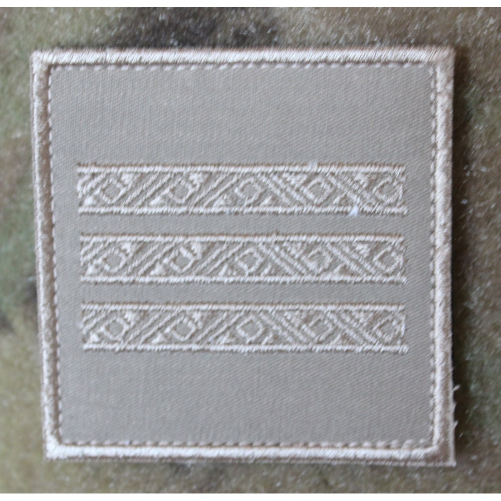 Rang Private First Class-1, Khaki on Velcro