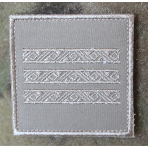 Rang Private First Class-1, Khaki on Velcro