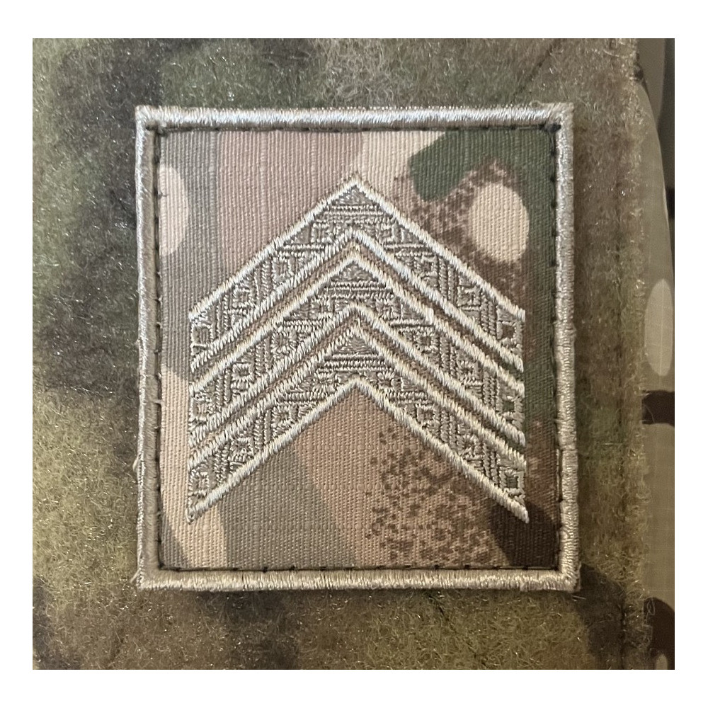 Rang Sergeant (conscript), MultiCam on Velcro