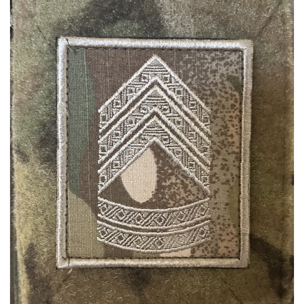 Rang Sergeant (1st Class), MultiCam on Velcro