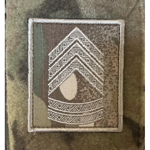Rang Sergeant (1st Class), MultiCam on Velcro