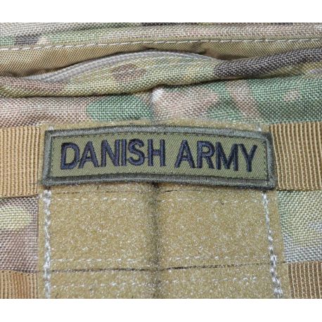 DANISH ARMY Sort/Oliven - med velcro