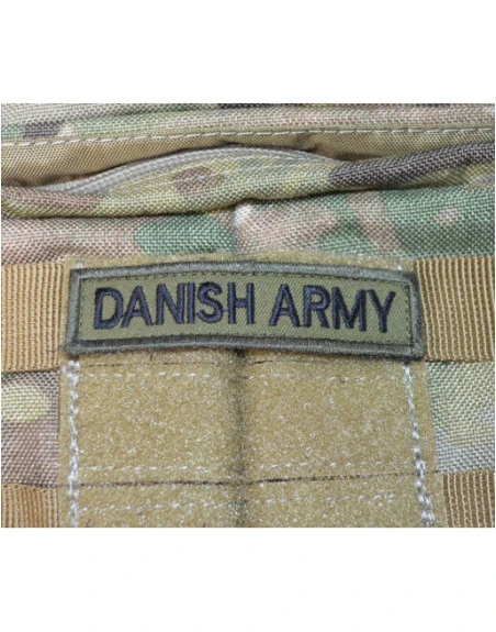DANISH ARMY Sort/Oliven - med velcro
