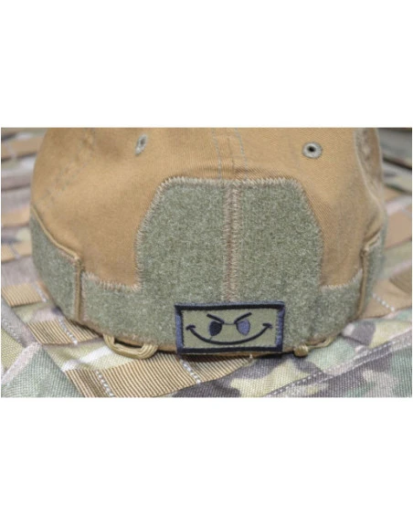 Smiley - Sort/Oliven - med velcro