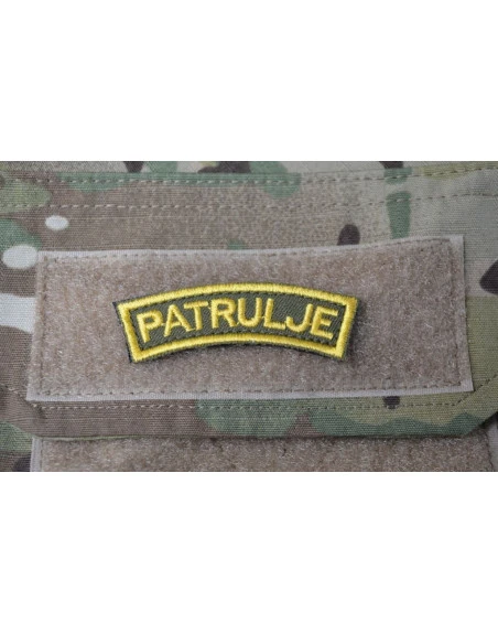 PATRULJE Mærke med Velcro