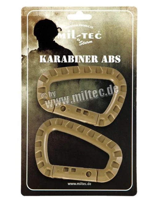 MIL-TEC - 2 x Tactical Carabiner