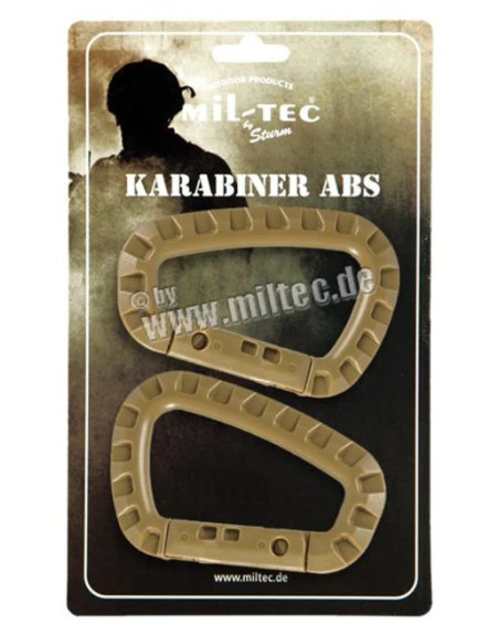MIL-TEC - 2 x Tactical Carabiner