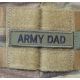 ARMY DAD Sort/Oliven - med velcro