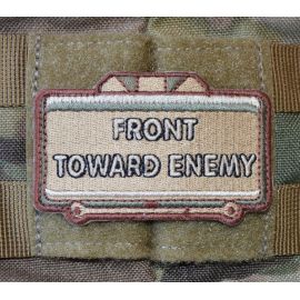 Front Toward Enemy - Sand/brun/grøn - med velcro