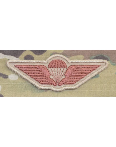 Danish Army Parawing, Iron-on, Sand/brown
