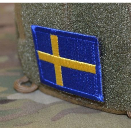 Svensk Flag - på velcro