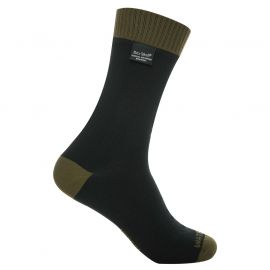DexShell - Waterproof Thermlite Sock, Olive/Black, Small: 36-38