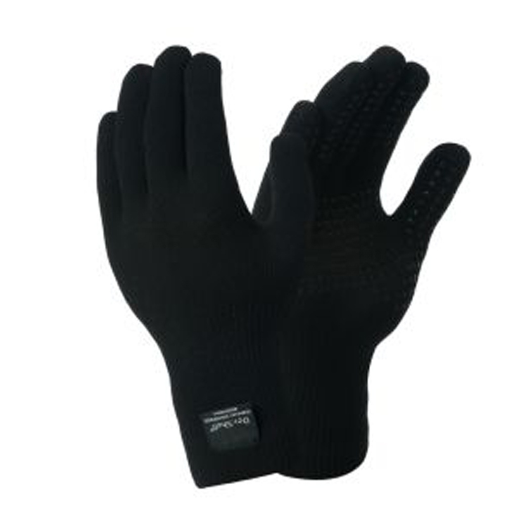 Dexshell - Vandtæt ThermFit Handske, Large, Sort INF-WEAR
