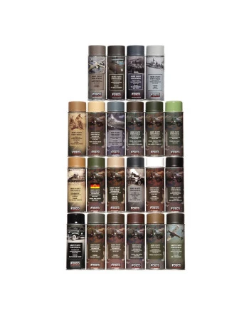 Våben-/udstyrsmaling, Spray - Aftageligt