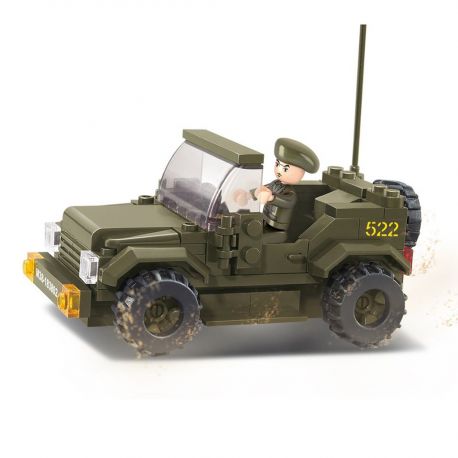 Sluban - Army Jeep - M38-B0296