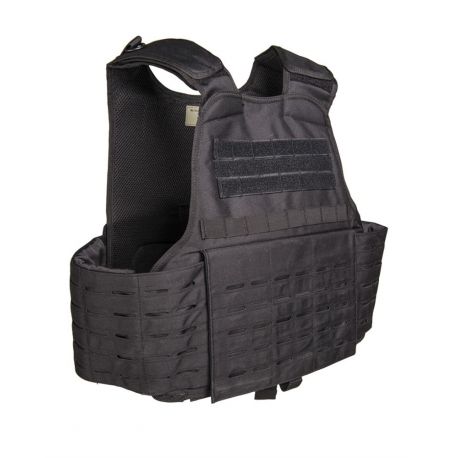 Mil-TEC - Laser Cut Carrier Vest, Sort