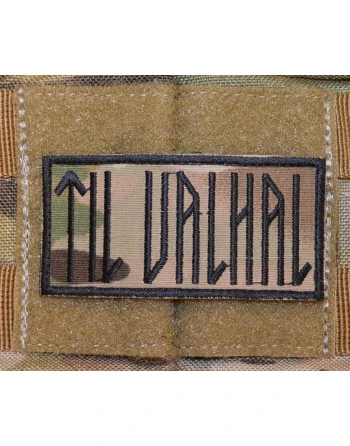 TIL VALHAL Patch, 8cm X 4cm, MultiCam