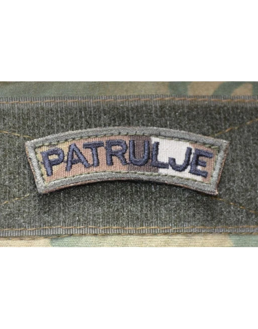 Patrulje mærke, MultiCam på Velcro