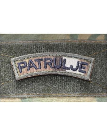 Patrulje mærke, MultiCam på Velcro