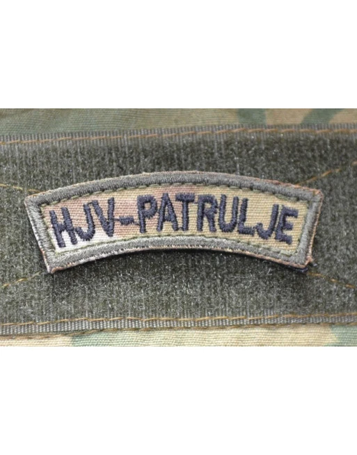 HJV PATRULJE mærke, MultiCam på velcro