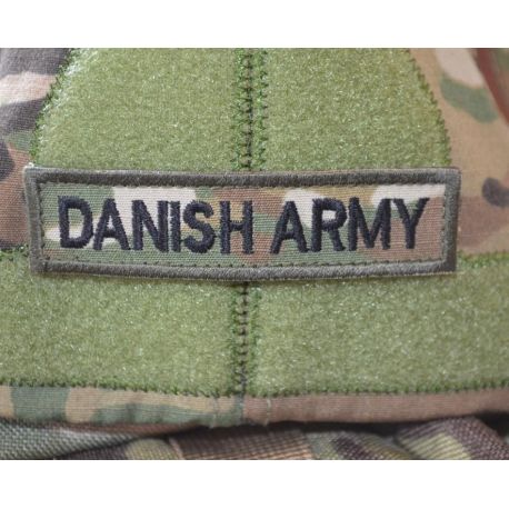 DANISH ARMY, MultiCam på Velcro