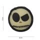 Nightmare Smiley 3D PVC Patch, Selvlysende