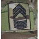 Rang Senior Sergent, MultiCam on Velcro