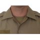 ParaWings T-shirt i MTS-Khaki, Stort Airborne/sort vinge bryst