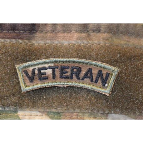 VETERAN Curved Patch -  MultiCam on Velcro