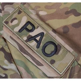 PAO Patch, MultiCam on velcro