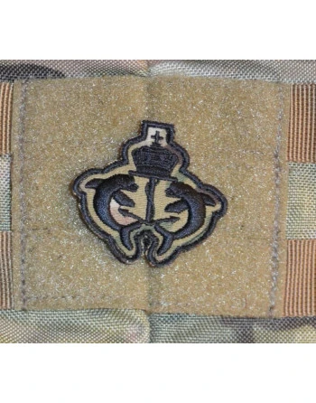 Dansk UBÅDs Emblem - MultiCam på velcro