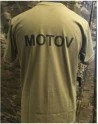 RAVEN - T-shirt, MTS-khaki - med MOTOV tryk