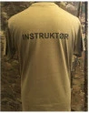 RAVEN - T-shirt, MTS-khaki - med INSTRUKTØR tryk