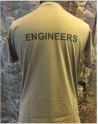 RAVEN - T-shirt, MTS-khaki - med ENGINEERS tryk