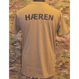 RAVEN - T-shirt, MTS-khaki - med HÆREN tryk