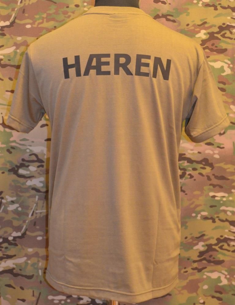 LANCER - T-shirt, MTS-khaki med HÆREN tryk på - INF-WEAR