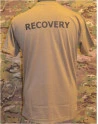 RAVEN - T-shirt, MTS-khaki - med RECOVERY tryk