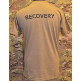 LANCER - T-shirt, MTS-khaki - med RECOVERY tryk