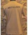 RAVEN - T-shirt, MTS-khaki - with ARTILLERY print